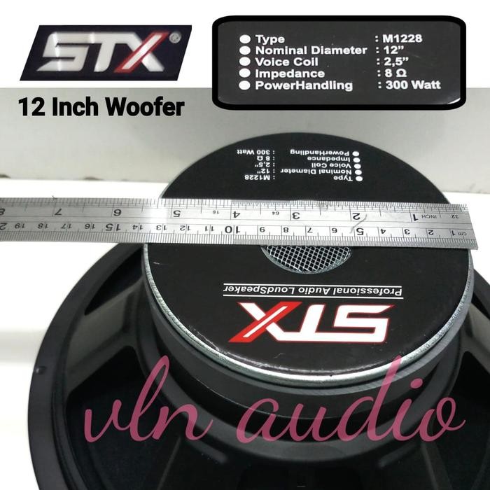 speaker komponen STX 12IN WOOFER ORIGINAL