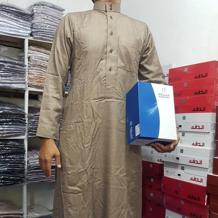 (Expert) Al Shiaka wol dan katun #gamis premium #grosir jubah