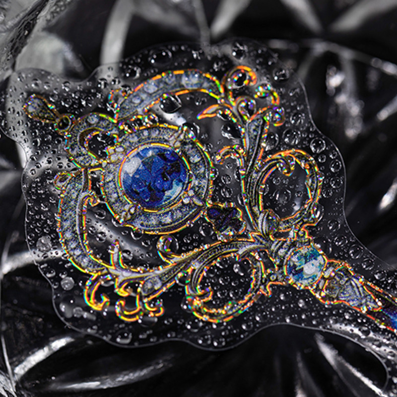 

4Style 20Pcs/pack Hot Stamping PET Stickers Pack for DIY Handbook Diary Phone Case