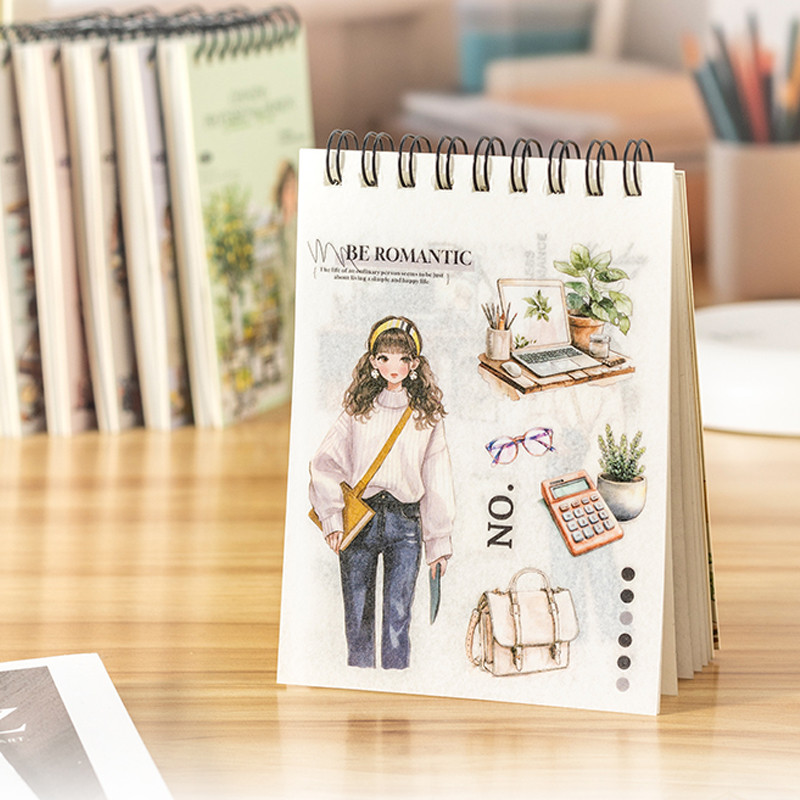 

20pcs/bag Variety Careerist Series Career Theme Coil Sticker Book Handbook Material DIY