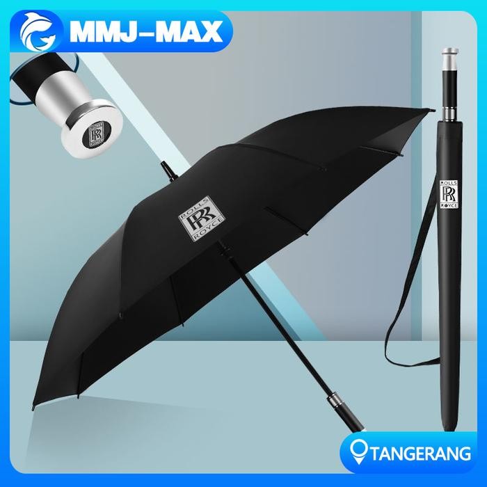 RYLU Payung Rolls Royce/Otomatis Payung Mobil/Rolls Royce Logo Umbrella