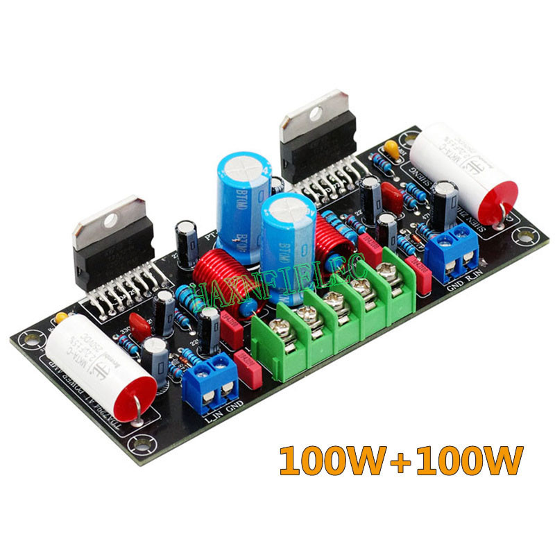 TDA7294 Dual Channel Stereo HIFI Audio Power Amplifier Board 100W+100W Home Audio AMP DIY