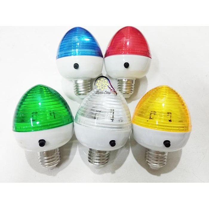 Lampu Kedip Kelap Kelip Strobo 220 Volt E27
