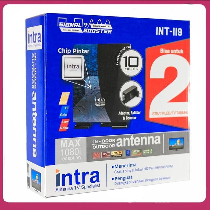Gercep Antena Stb Digital / Antena Tv Digital / Antena Digital Indoor Outdoor Bisa Untuk Semua Tv