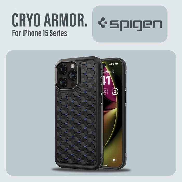 Case for iPhone 15 Pro Max Plus Spigen Cryo Armor Cooling Gaming Casing