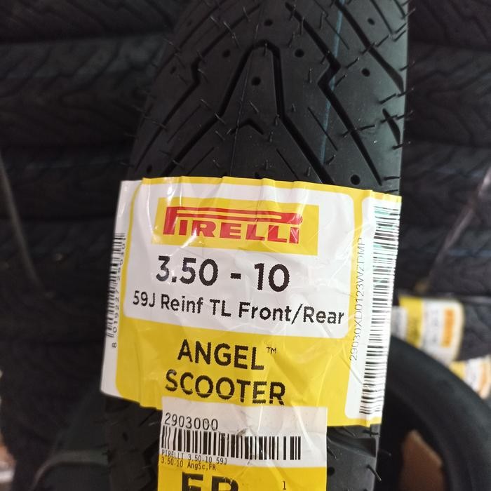 BAN PIRELLI ANGEL SCOOTER UK 3.50 RING 10 - Tubelles - VESPA