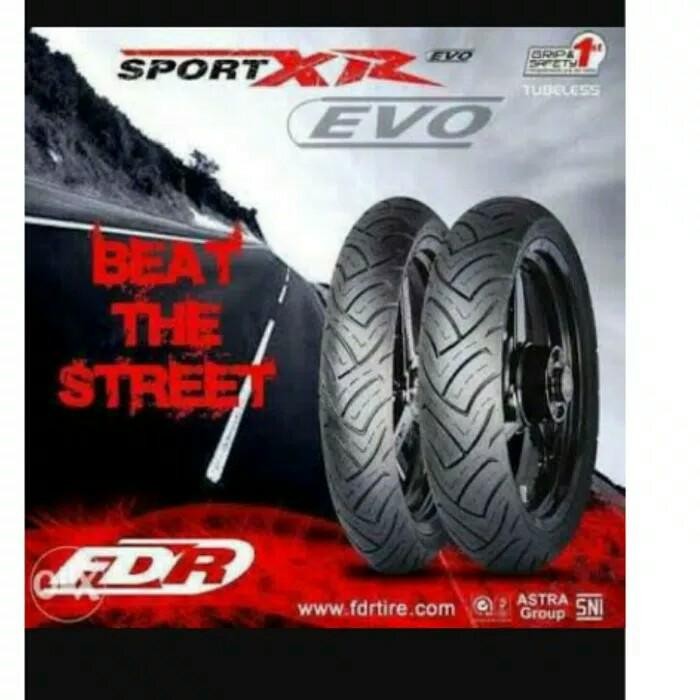 BAN LUAR FDR SPROT XR EVO UKURAN 100/80-18