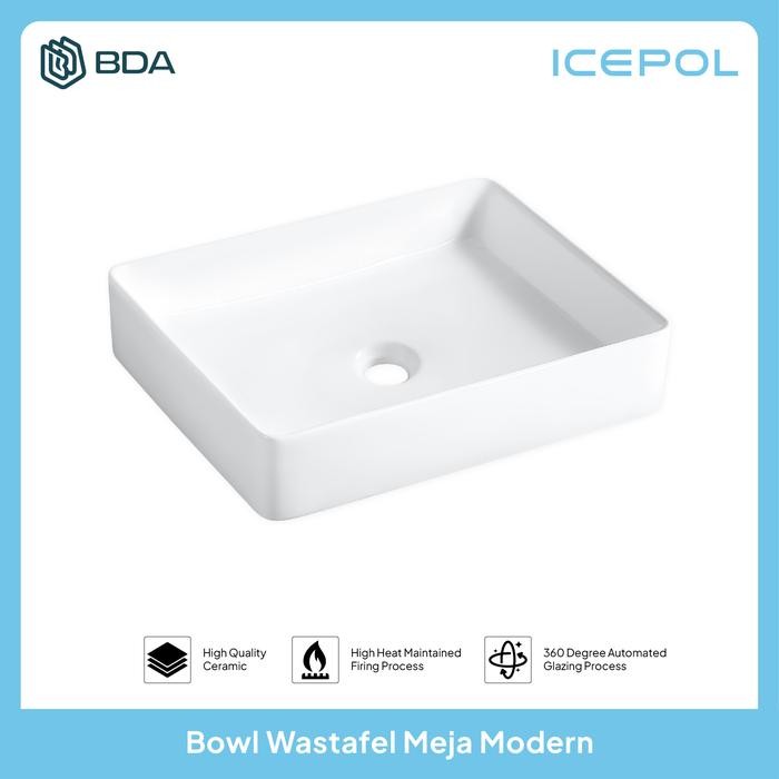Toto - Icepol Wastafel Cuci Tangan Wastafel Kamar Mandi Wastafel Meja Icn Cb 2259