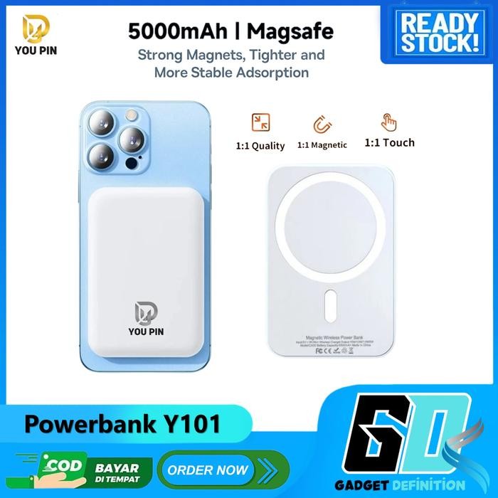 6BJB Powerbank Magnetic Wireless