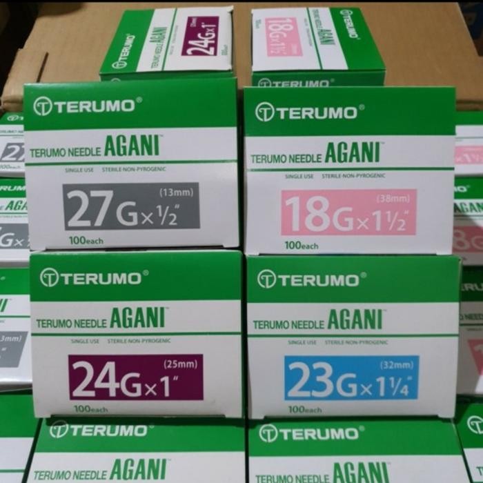 KEQZ Needle Terumo Terumo Needle Jarum Terumo Nomor 18G - 30G