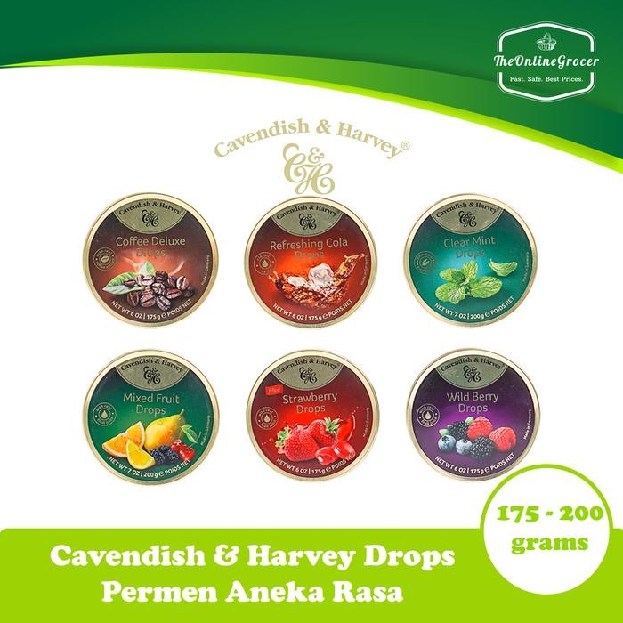 

4ZMI Cavendish & Harvey Candy Drops 175Gr Permen Aneka Rasa
