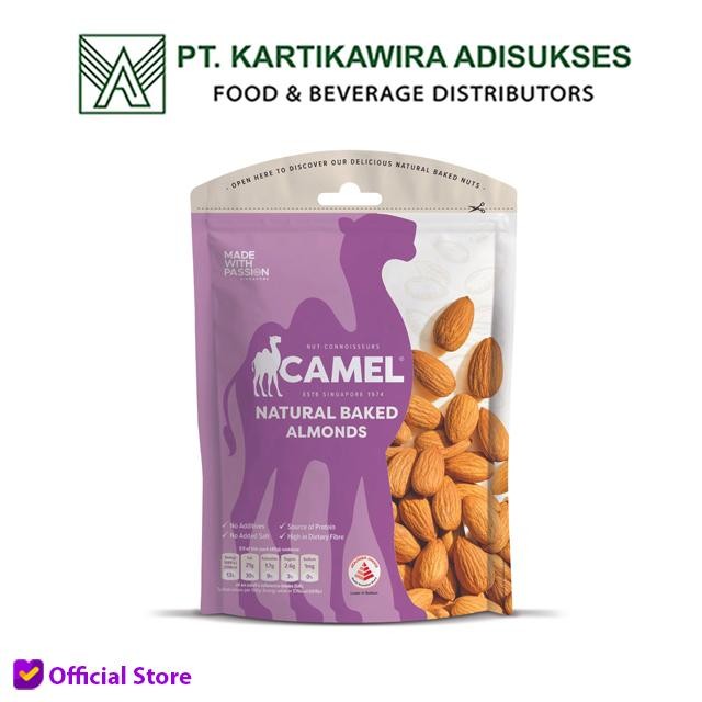 

4ZMI Camel Natural Baked Almonds