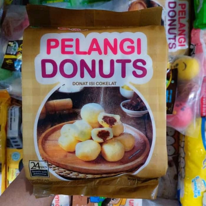 

4ZMI Donat Pelangi Coklat