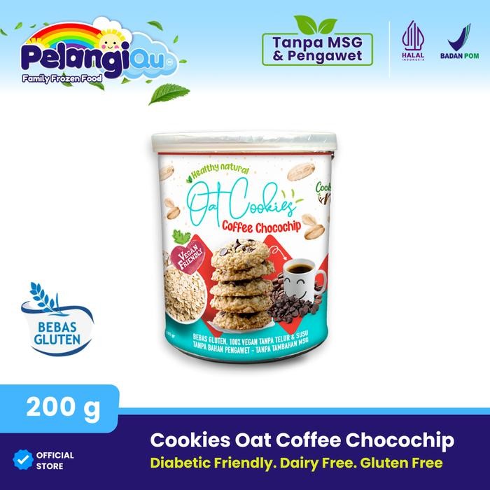 

4ZMI Cofffe Choco Organic Oat Cookies Gluten Free 100% Vegan Cookie Nature
