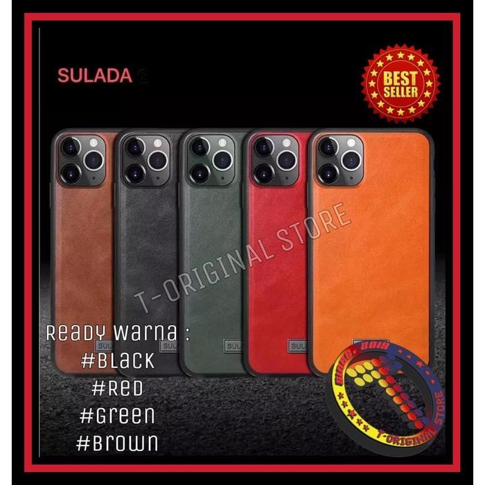 HUAWEI Y7 PRO 2019 SULADA LEATHER HARD SOFT CASE COVER CASING *