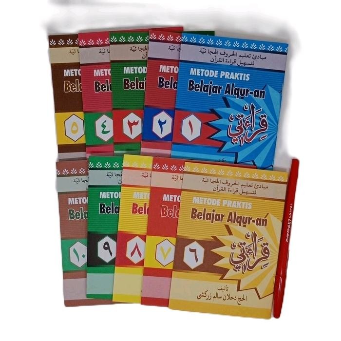 

DISKON Buku Kitab Qiroati Al-Alawiyyah Jilid 1-10 Metode Praktis Belajar Al-Qur'an - Quran READY