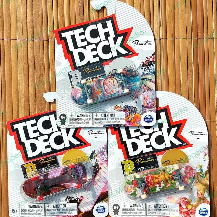 TERMURAH TECH DECK PRIMITIVE LEMOS SILVAS PLATINUM PINK FINGERBOARD SKATEBOARD READY STOCK