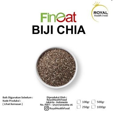 

IOI2 Black Chia Seeds 250 Gram Mexico