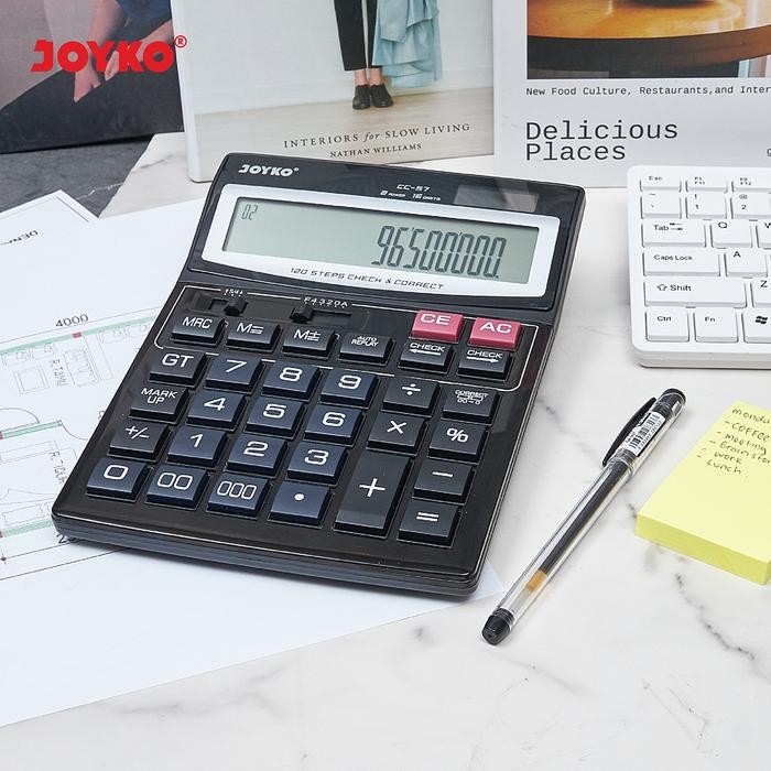 

JOYKO CALCULATOR KALKULATOR CC-57 16 DIGITS CHECK & CORRECT