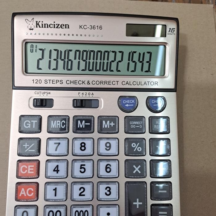 

Kalkulator 16 Digit Kc 3616