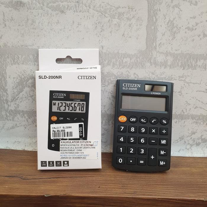 

KALKULATOR CITIZEN 8 DIGIT SLD -200
