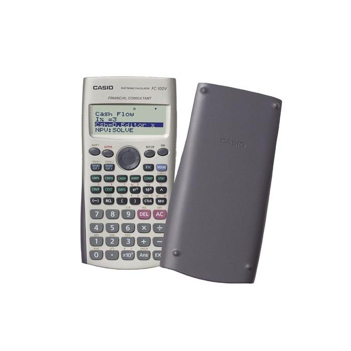 

KALKULATOR CASIO FC-100V - FINANCIAL CONSULTANT CALCULATOR