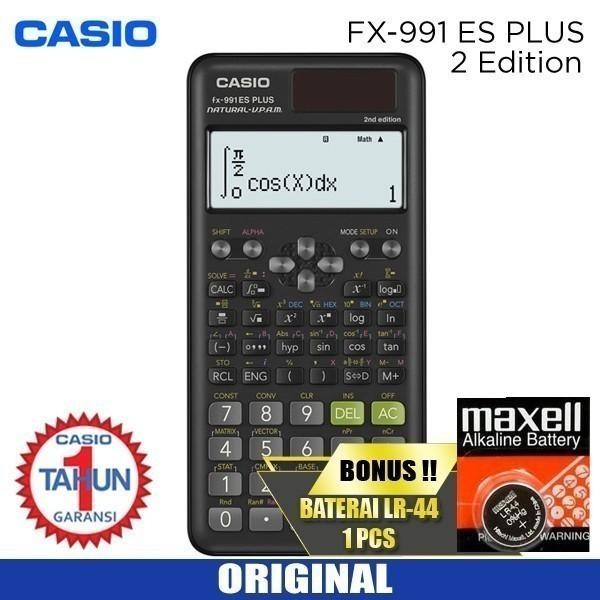 

CASIO CALCULATOR FX 991 ES PLUS-2 ASLI