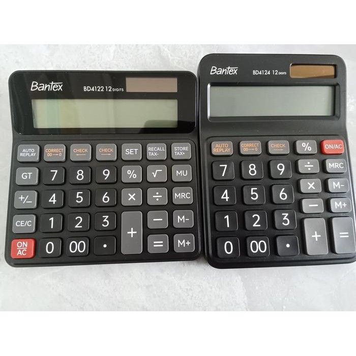 

NEW! DESKTOP CALCULATOR BANTEX 12 DIGITS #BD4124