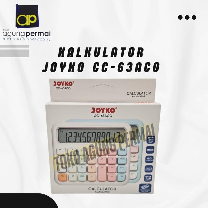 

CALCULATOR / KALKULATOR JOYKO CC-63ACO 12 DIGITS