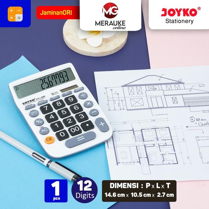 

JOYKO KALKULATOR 12 DIGITS CC-28 CHECK & CORRECT