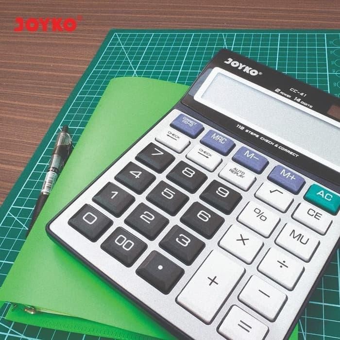 

CALCULATOR 14 DIGIT JOYKO CC-41 - ALAT TULIS SENANG