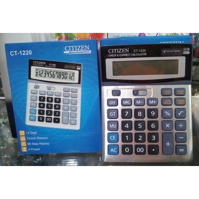 

KALKULATOR DAGANG BESAR CT 1220 12DIGIT