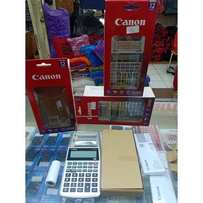 

CANON PRINTING CALCULATOR P1-DTSC - KALKULATOR KASIR PRINTER STRUK P1