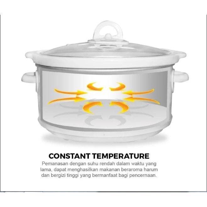 Maspion Slow Cooker 3.5 Liter Msc 1835