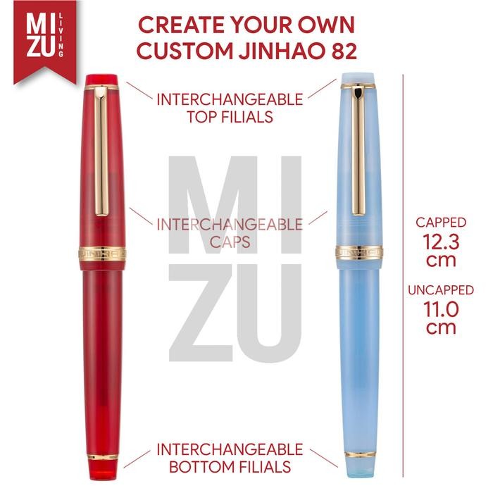

Jinhao 82 #1 Solid Color Fountain Pen Inspired By Sailor Pro Gear Slim