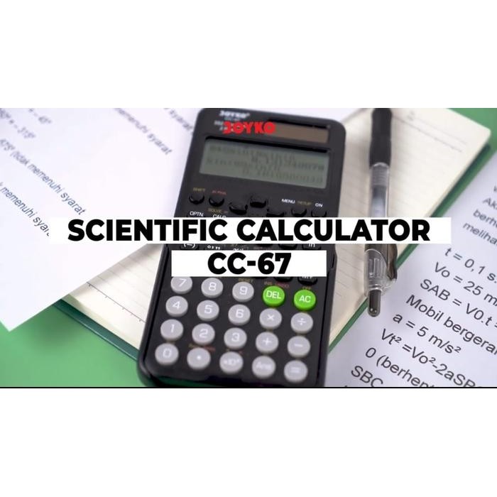 

Joyko Cc 67 Scientific Calculator Statistik Sama Fx-991Ex Kalkulator Ilmiah Ori Cc67