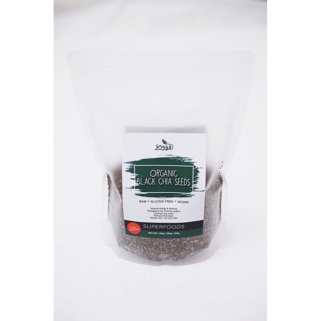 

3YC3 Biji Chia Hitam / Black Chia Seed Mexico 250Gr Makanan Diet