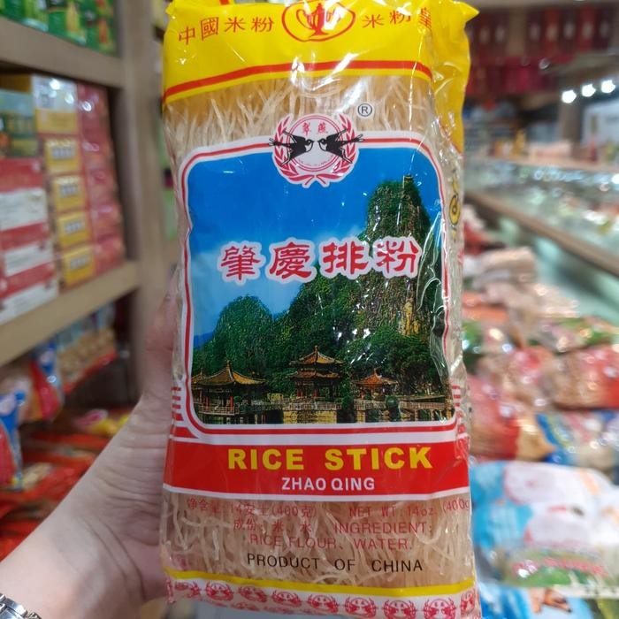 

H48Y Bihun Zhao Qing 400G Rice Vermicelli Green Jade Brand Bihun Beras