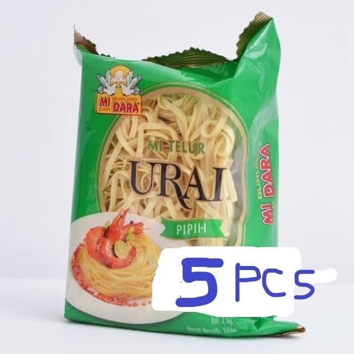 

H48Y Mie Telor Urai Pipih Burung Dara 5Bungkus