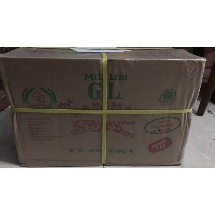 

H48Y Mie Lidi / Mie Gomak Gl Cap Harimau (Dus) Isi 26Bks Khusus Gojek