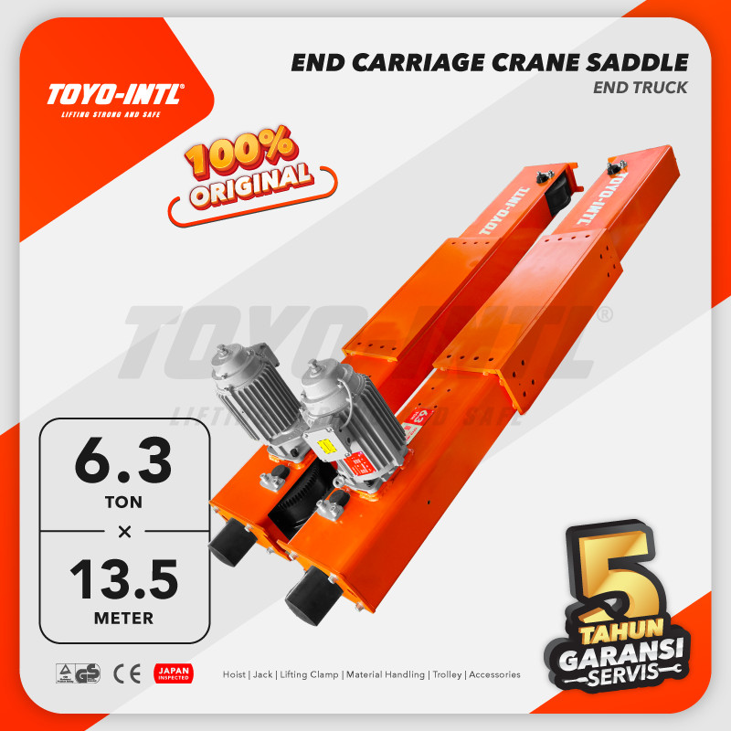 TOYO End Carriage / Crane Saddle 6.3 Ton