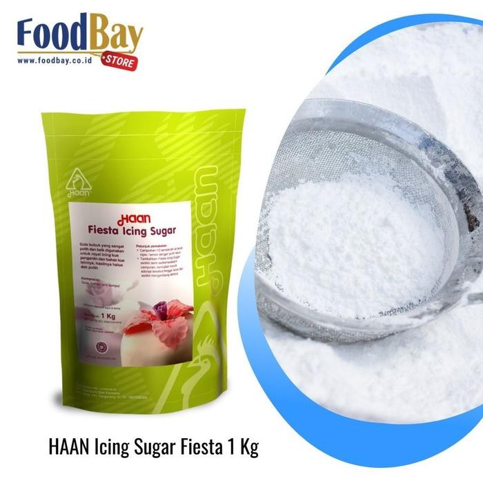 

HAAN - Fiesta Icing Sugar 1 Kg / Gula Halus Premium