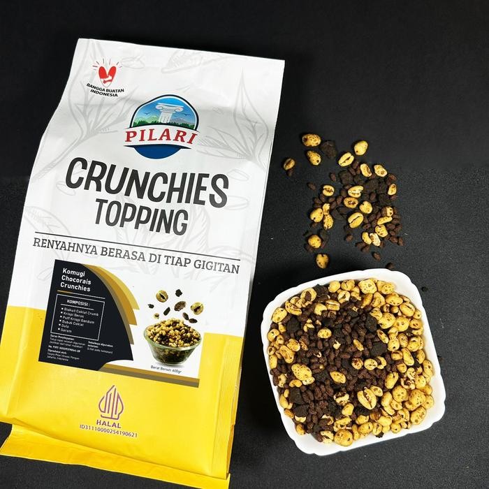 

KOMUGI CHOCORAIS CRUNCHIES - TOPPING RASA CHOCO CARAMEL