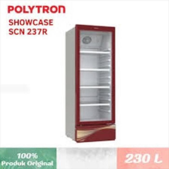 Lemari Es Kaca Polytron Scn 237 R Showcase Polytron Scn-237R