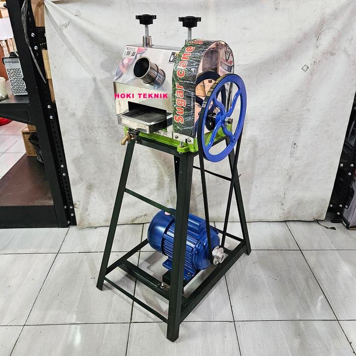 Mesin Giling Peras Tebu Dinamo Listrik Siap Pakai