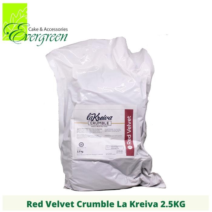 

Crumble Red Velvet La Kreiva 2.5KG