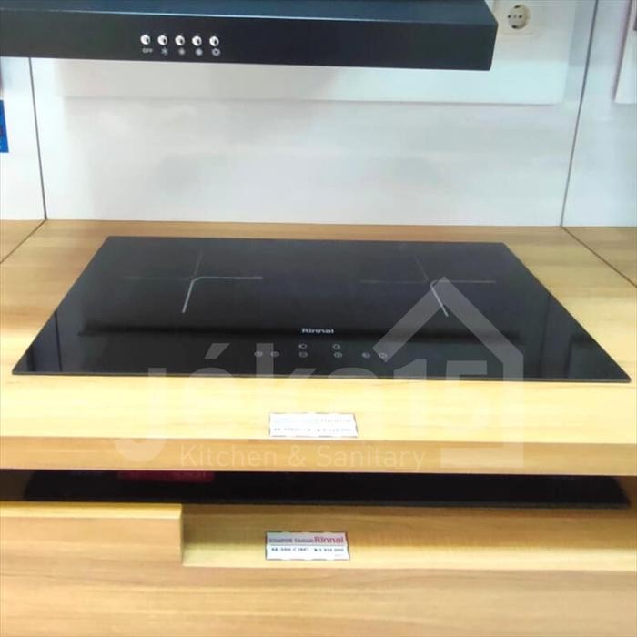 Kompor Tanam Induksi Listrik Kompor Kaca Rinnai Rb-7012H-Cb