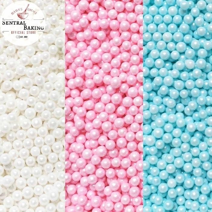 

Sprinkle Kue Mutiara Biru Ungu Kuning 2 / Springkel Cake Springkle Kue