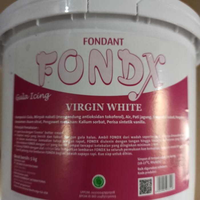 

Fondant Fondx Vanila 500 g (Repack)