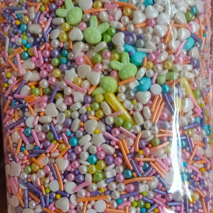 

(50Gr) Kawaii Rabbit Taburan Sprinkle Cake Gula Hiasan Kue